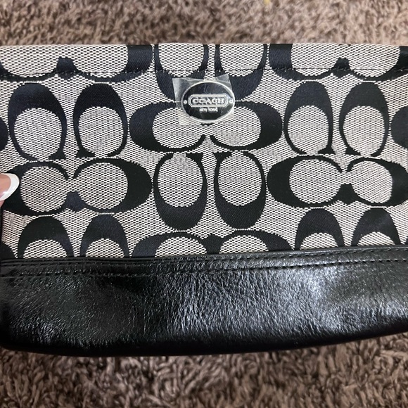 Coach Black and Gray Signature Bag Set - Picture 12 of 13
